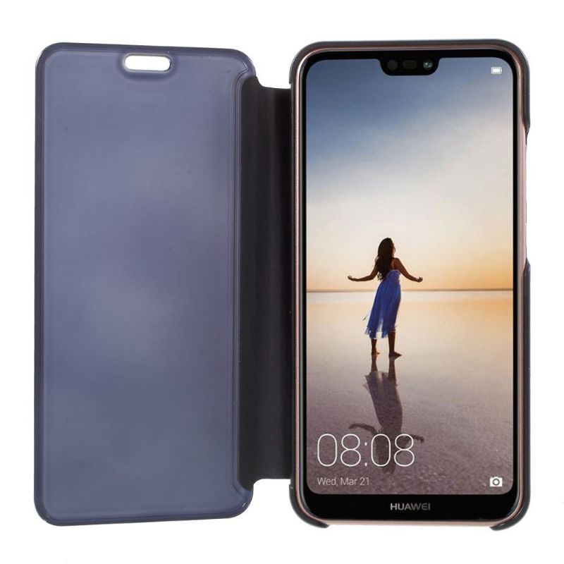 Cover Huawei P20 Lite Flip Cover Spejleffekt