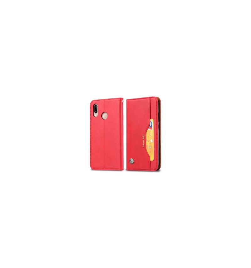 Flip Cover Huawei P20 Lite Hemming Stand Case