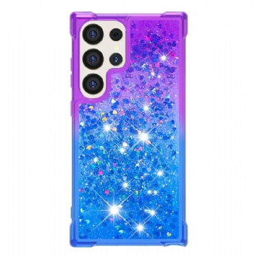 Cover Samsung Galaxy S24 Ultra 5g Flydende Glitter