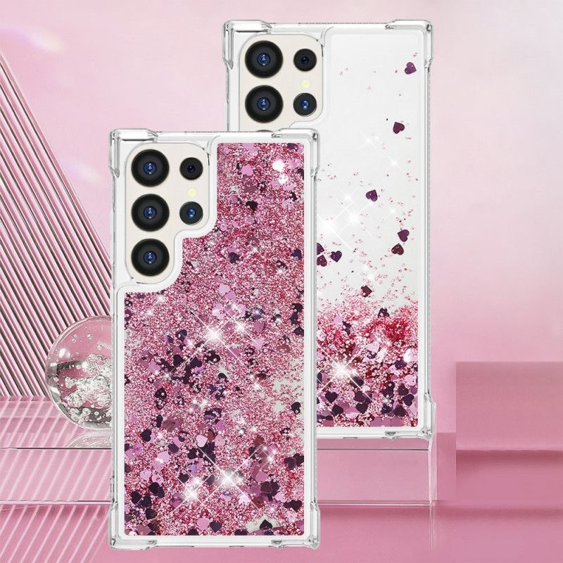 Cover Samsung Galaxy S24 Ultra 5g Telefon Etui Glitrende Glitter