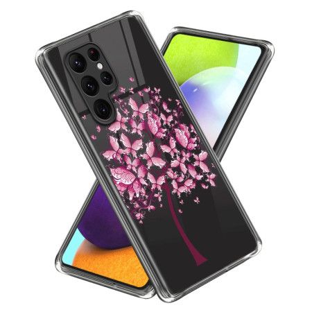 Cover Til Samsung Galaxy S24 Ultra 5g Lyserøde Blomster