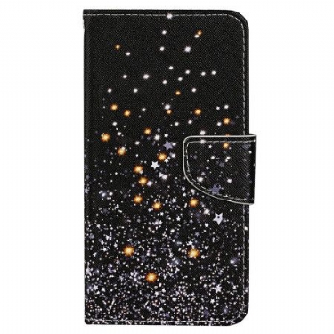 Flip Cover Samsung Galaxy S24 Ultra 5g Stjerner Med Rem