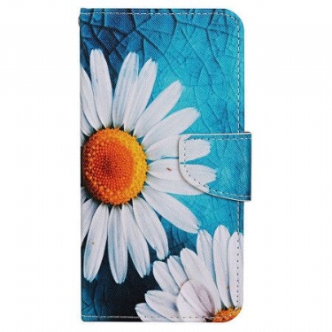 Flip Cover Samsung Galaxy S24 Ultra 5g Storremmekrysantemum