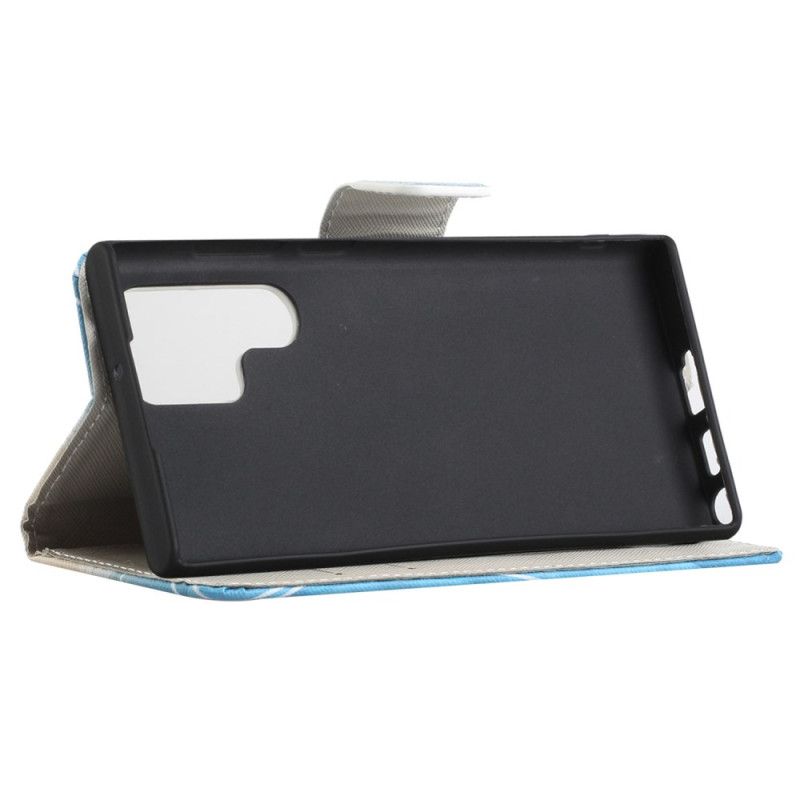 Flip Cover Til Samsung Galaxy S24 Ultra 5g Hold Roen Og Gnistre