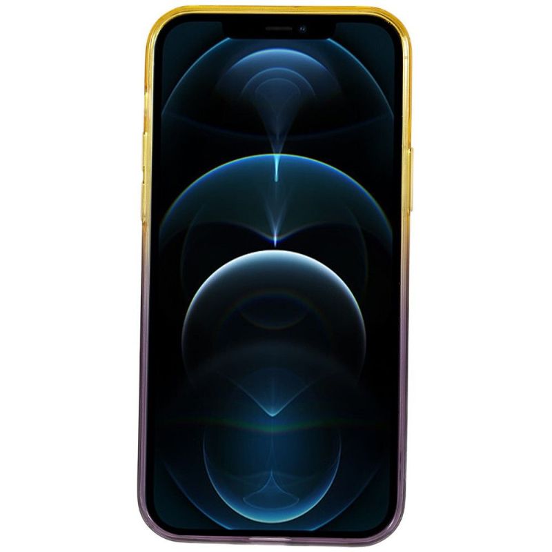 Cover iPhone 12 Pro Max Anti-fald Tofarvede Småsten