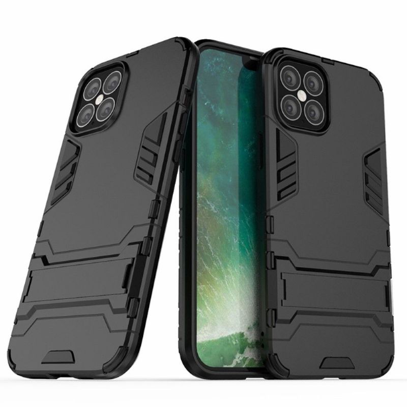 Cover iPhone 12 Pro Max Cool Guard Stødsikker Med Integreret Stativ