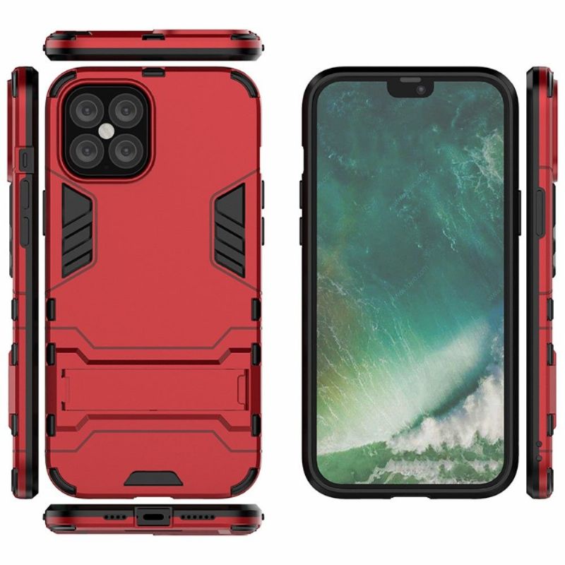 Cover iPhone 12 Pro Max Cool Guard Stødsikker Med Integreret Stativ