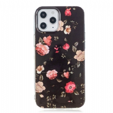 Cover iPhone 12 Pro Max Hemming Lysende Blomster