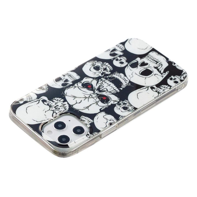 Cover iPhone 12 Pro Max Lysende Kranie