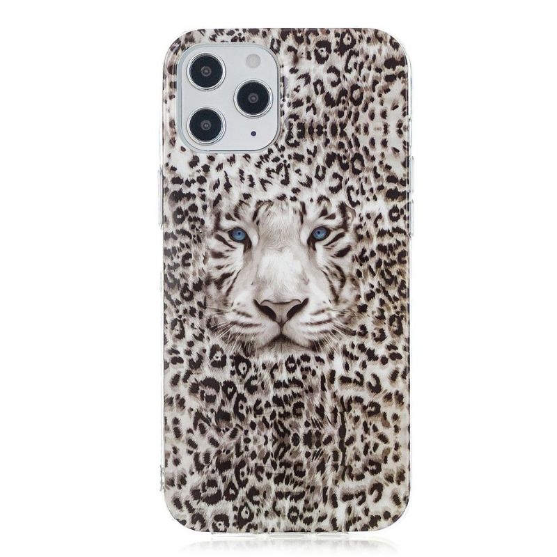 Cover iPhone 12 Pro Max Lysende Sneleopard