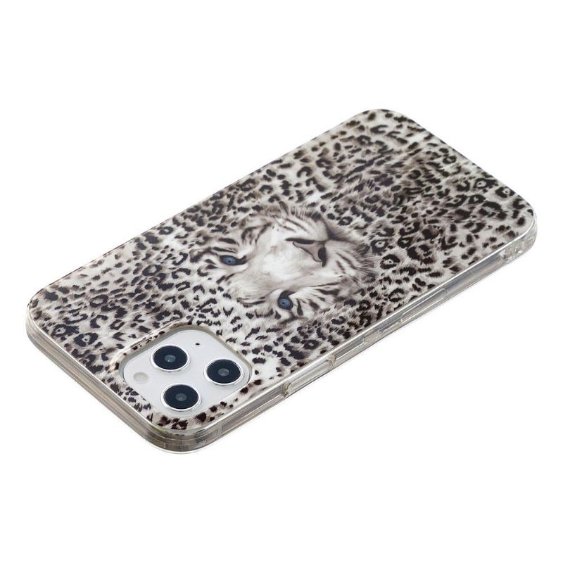 Cover iPhone 12 Pro Max Lysende Sneleopard