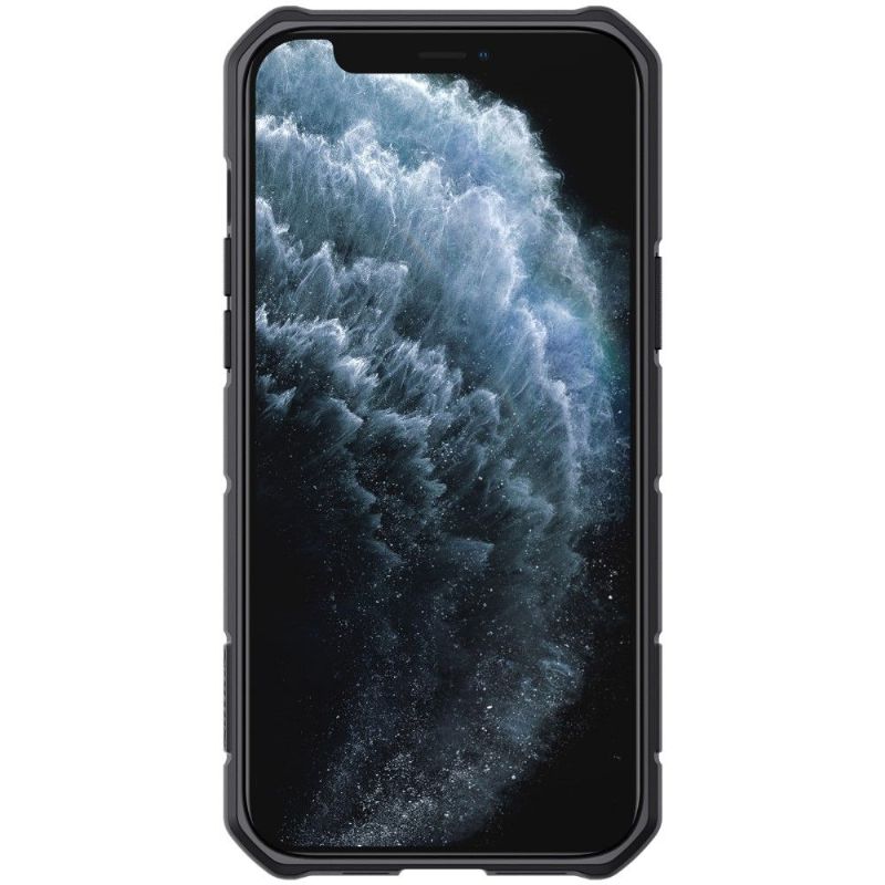 Cover iPhone 12 Pro Max Panseretui Med Linsedæksel - Blå