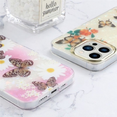 Cover iPhone 12 Pro Max Sommerfugle Og Blomster