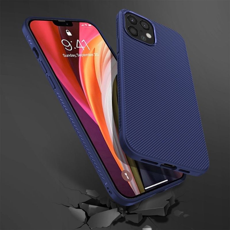 Cover iPhone 12 Pro Max Stribeeffekt