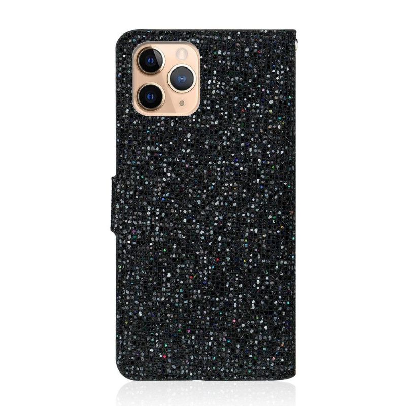 Flip Cover iPhone 12 Pro Max Glitterkortholder