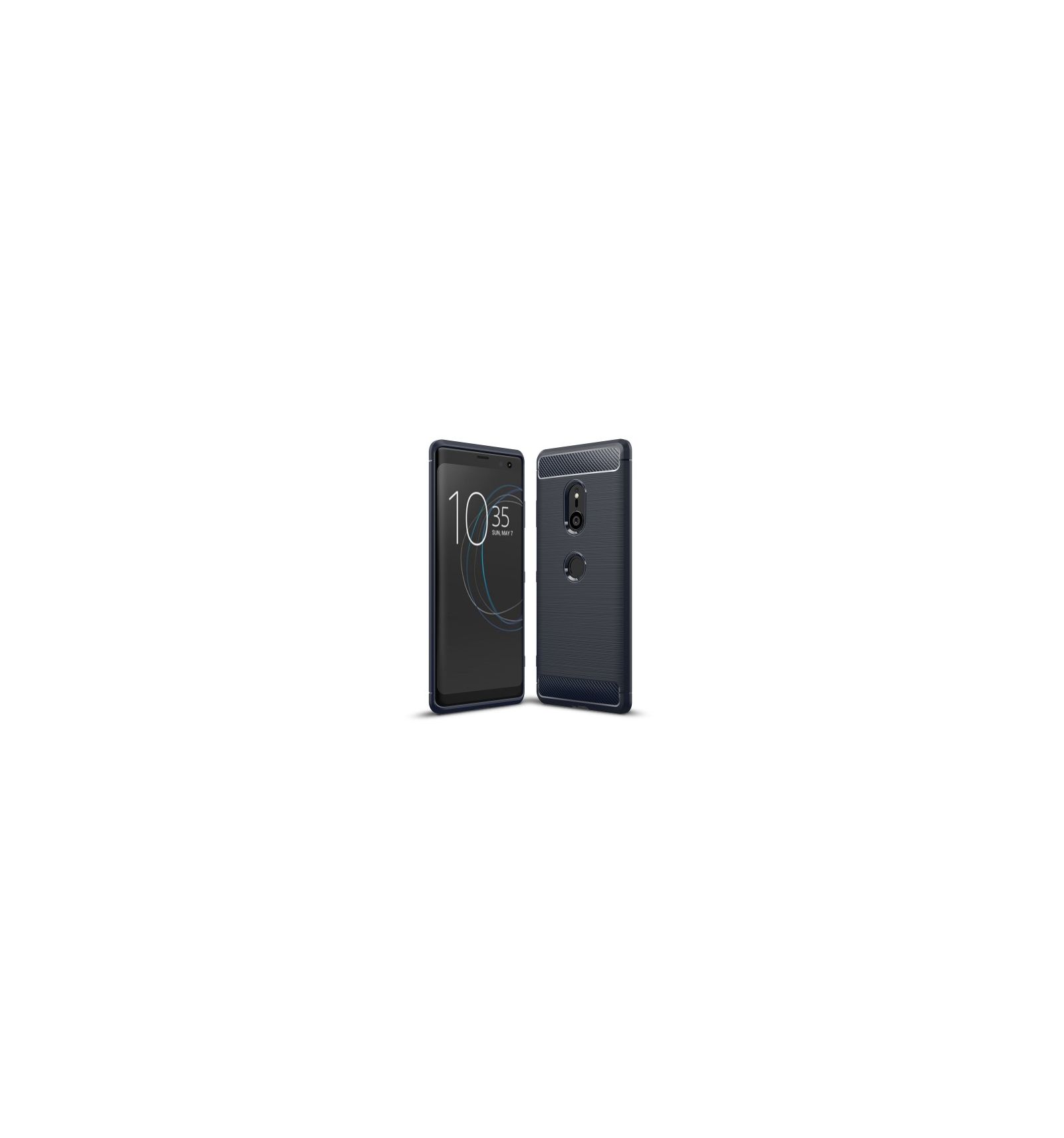 Cover Sony Xperia XZ3 Børstet Carbon