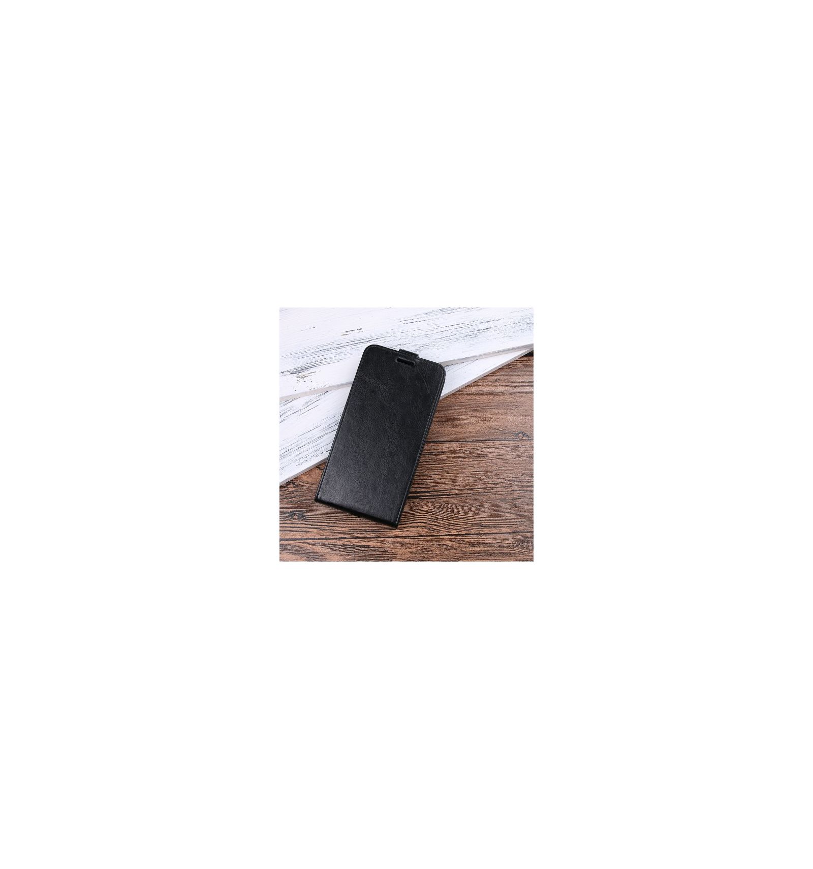 Flip Cover Sony Xperia XZ3 Hemming Læder Cover Kunstlæder Lodret