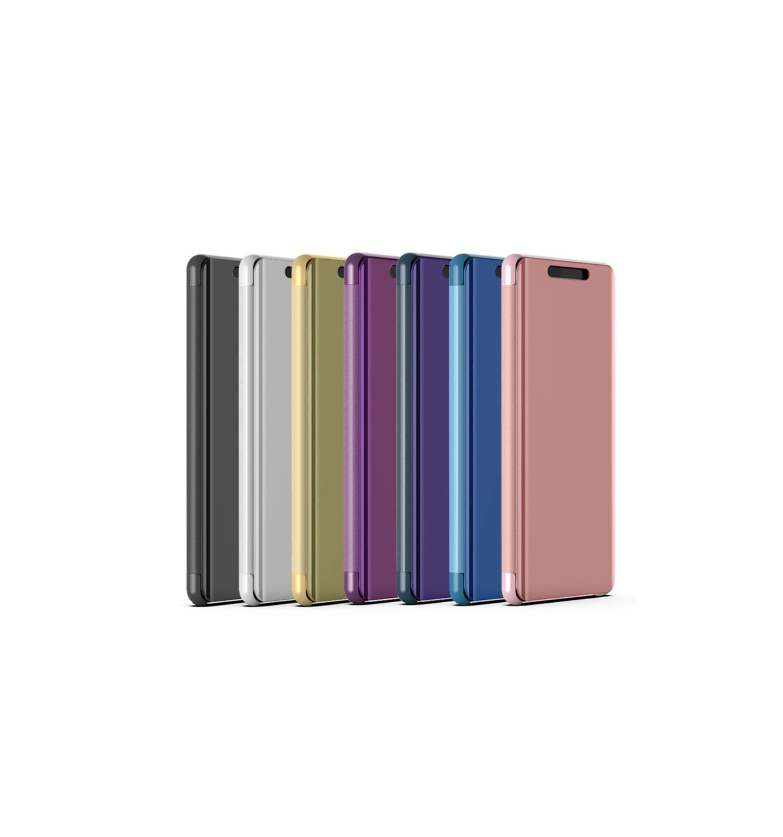 Mobilcover Sony Xperia XZ3 Original Flip Cover Spejleffekt