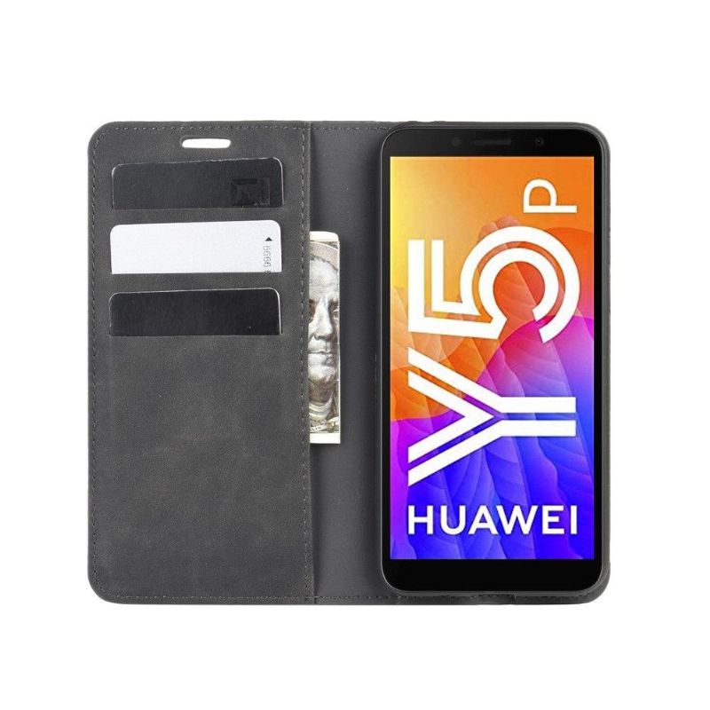 Flip Cover Huawei Y5p Business Retro