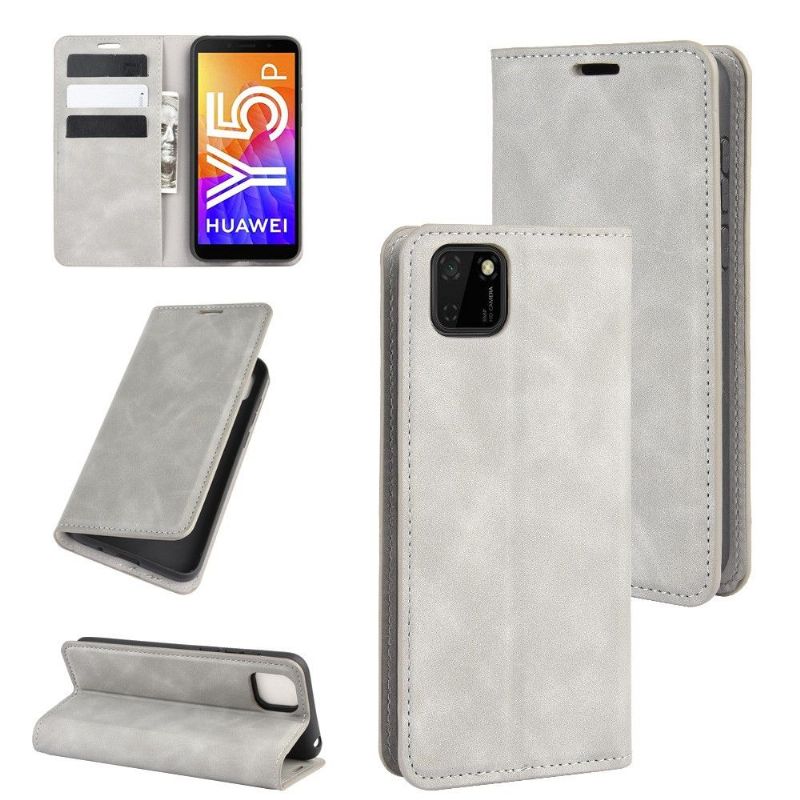 Flip Cover Huawei Y5p Business Retro