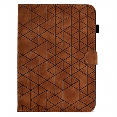 Flip Cover Samsung Galaxy Tab S9 Fe Geometrisk Mønster