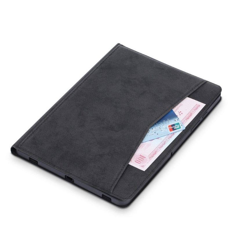 Flip Cover Samsung Galaxy Tab S7+ Hemming Mat Lædereffekt