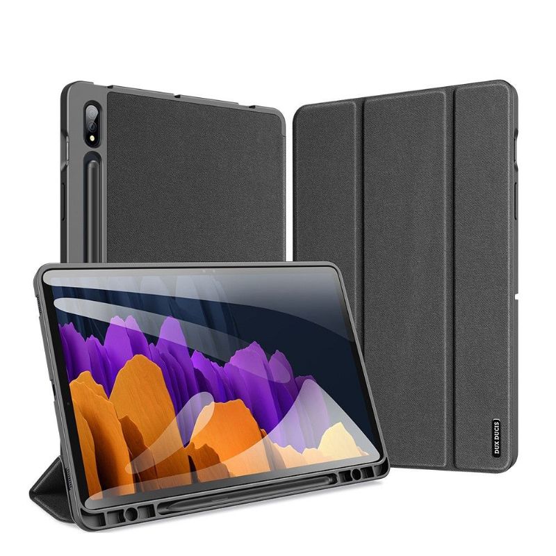 Læder Cover Samsung Galaxy Tab S7+ Original Trifold Premium Series