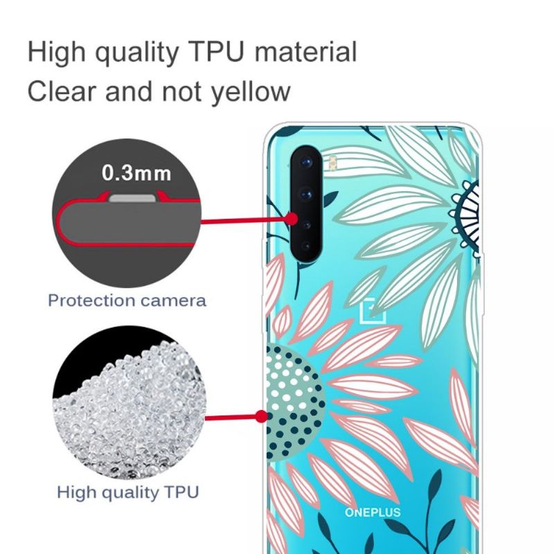 Cover OnePlus Nord Daisy Blomster