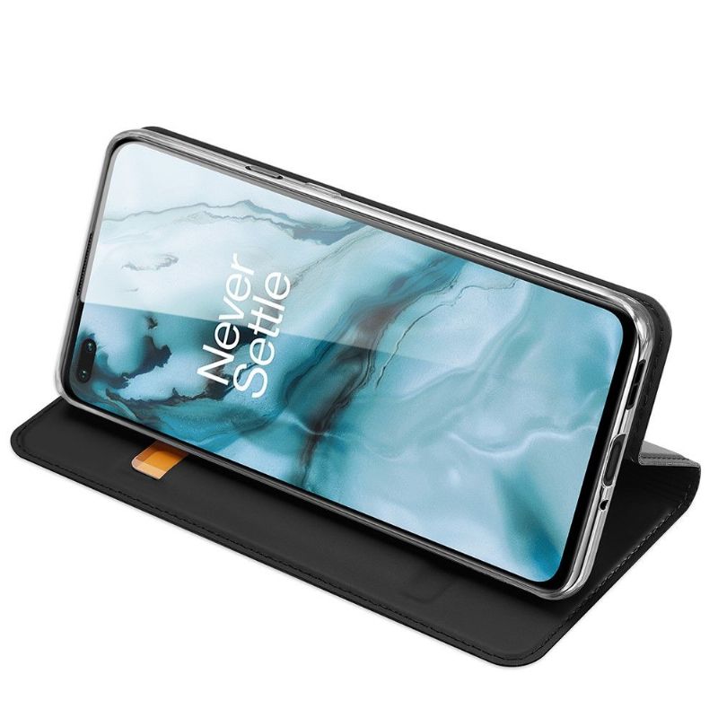 Etui OnePlus Nord Anti-fald Business Satin Effekt