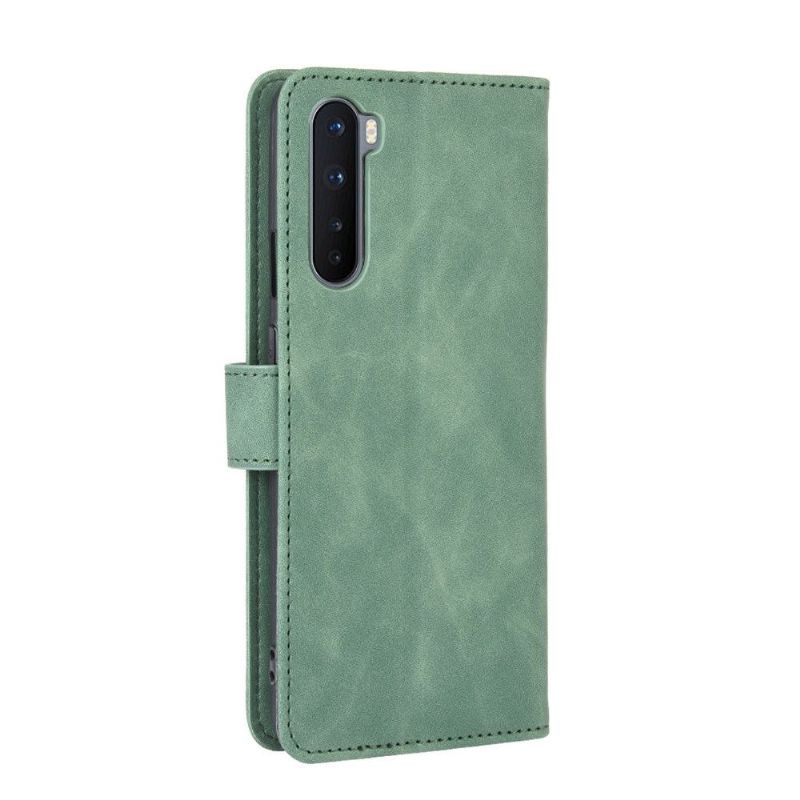 Flip Cover OnePlus Nord Læder Cover Grønt Kunstlæder