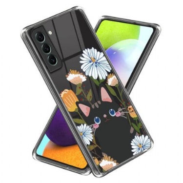 Cover Samsung Galaxy S24 Plus 5g Blomst Og Kat