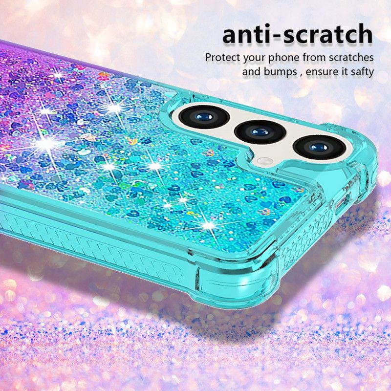 Cover Samsung Galaxy S24 Plus 5g Flydende Glitter