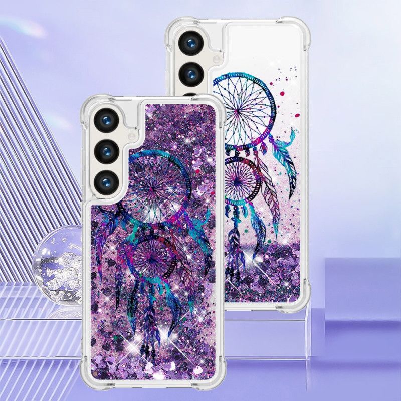 Cover Samsung Galaxy S24 Plus 5g Flydende Glitter Drømmefanger