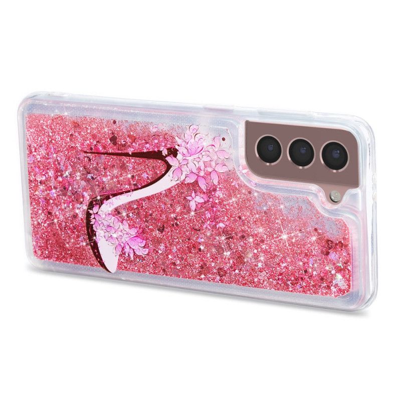 Cover Samsung Galaxy S24 Plus 5g Flydende Glitterpumpe