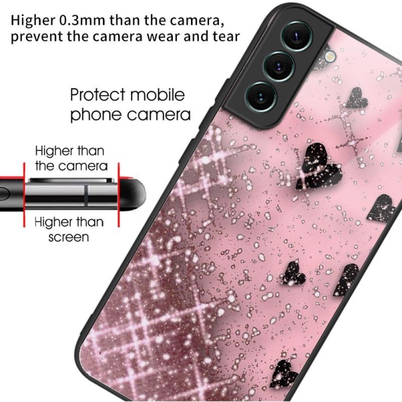 Cover Samsung Galaxy S24 Plus 5g Pink Love Hærdet Glas