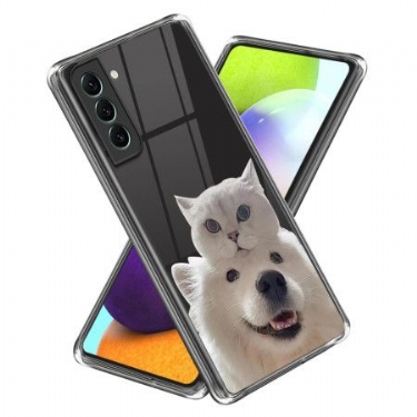 Cover Til Samsung Galaxy S24 Plus 5g Kat Og Hund