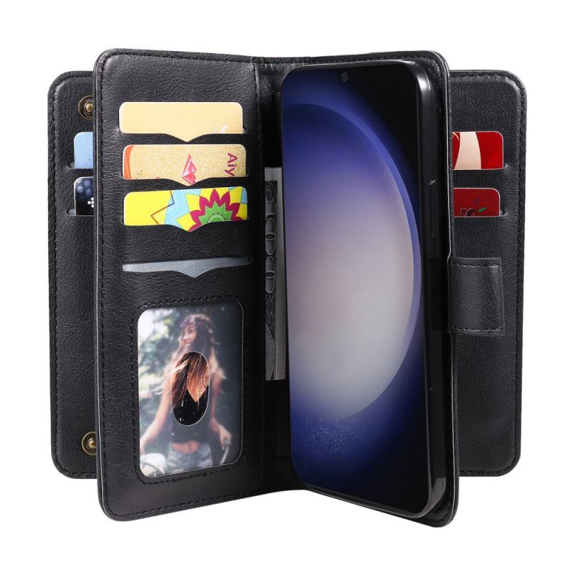 Flip Cover Samsung Galaxy S24 Plus 5g 10 Kortholdere