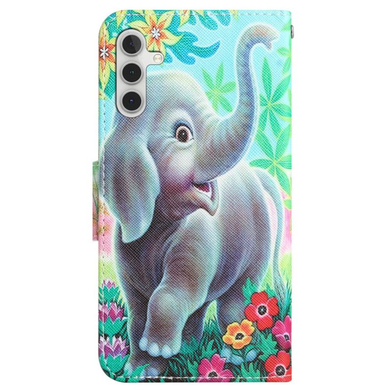 Flip Cover Samsung Galaxy S24 Plus 5g Elefant Med Rem