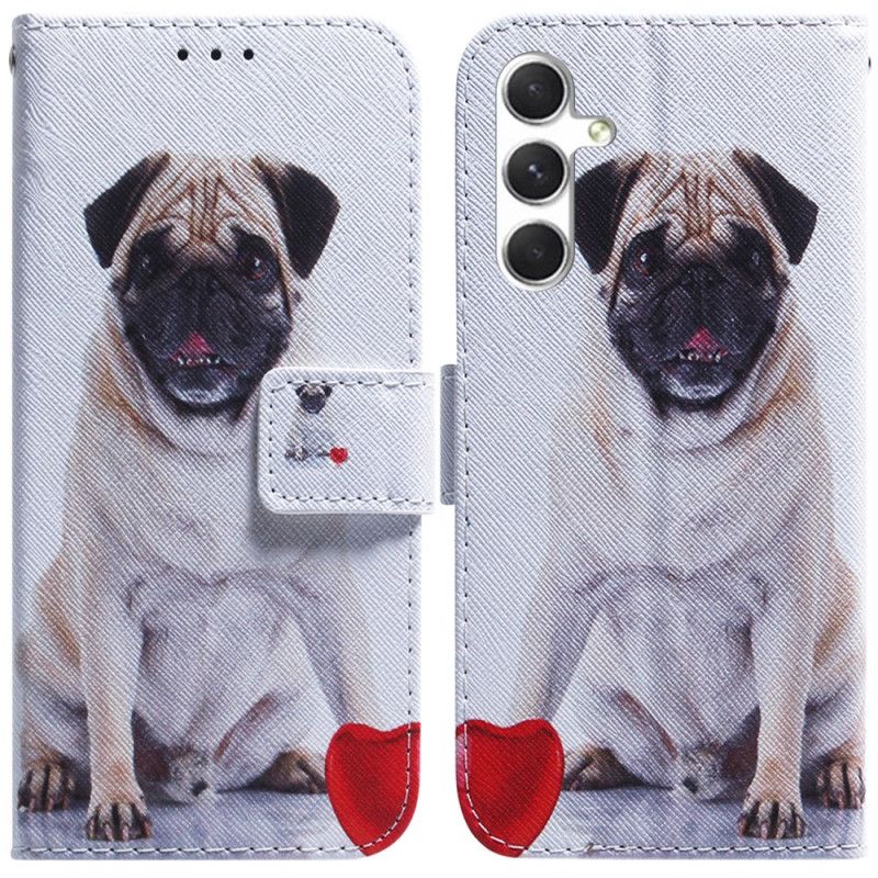 Flip Cover Samsung Galaxy S24 Plus 5g Mops Hund