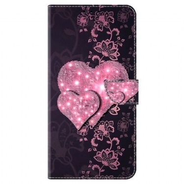 Flip Cover Til Samsung Galaxy S24 Plus 5g Blondehjerter