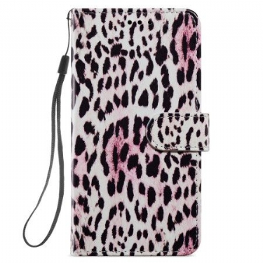 Flip Cover Til Samsung Galaxy S24 Plus 5g Leopardeffektrem