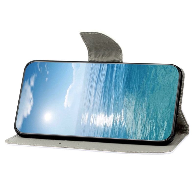 Flip Cover Til Samsung Galaxy S24 Plus 5g Tre Katte Med Remme