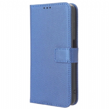 Læder Cover Samsung Galaxy S24 Plus 5g Telefon Etui Prikket Rem