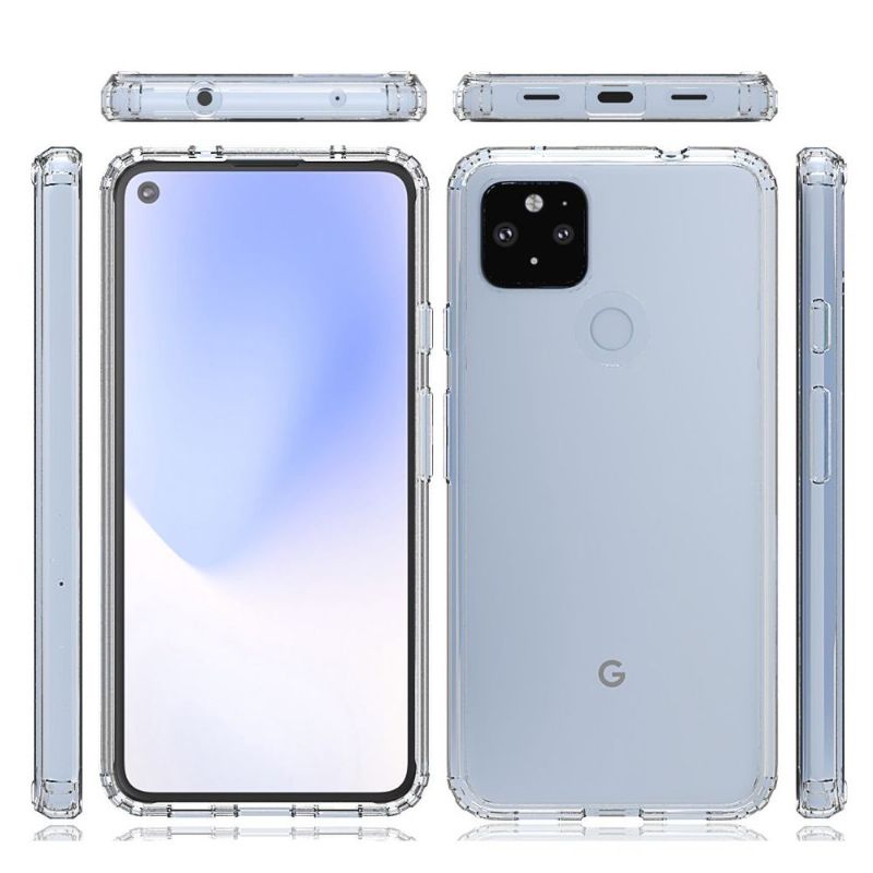 Cover Google Pixel 4a 5G Anti-fald Beskyttelsessæt Gennemsigtig