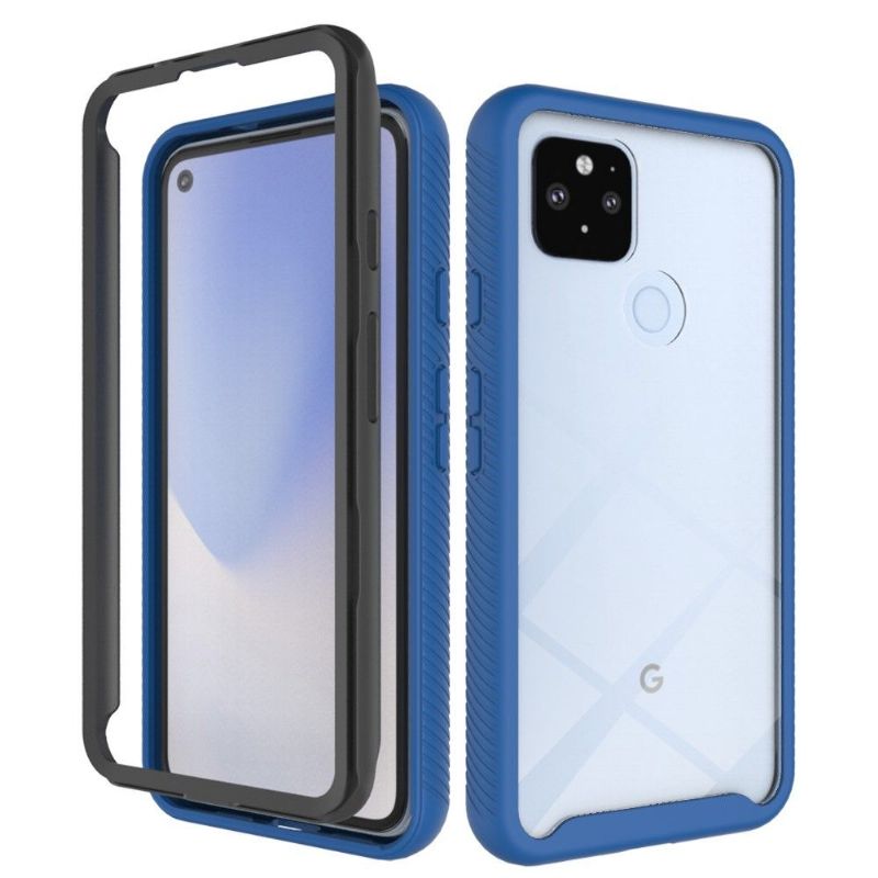 Mobilcover Google Pixel 4a 5G Hybrid Klar Ryg Stødsikker