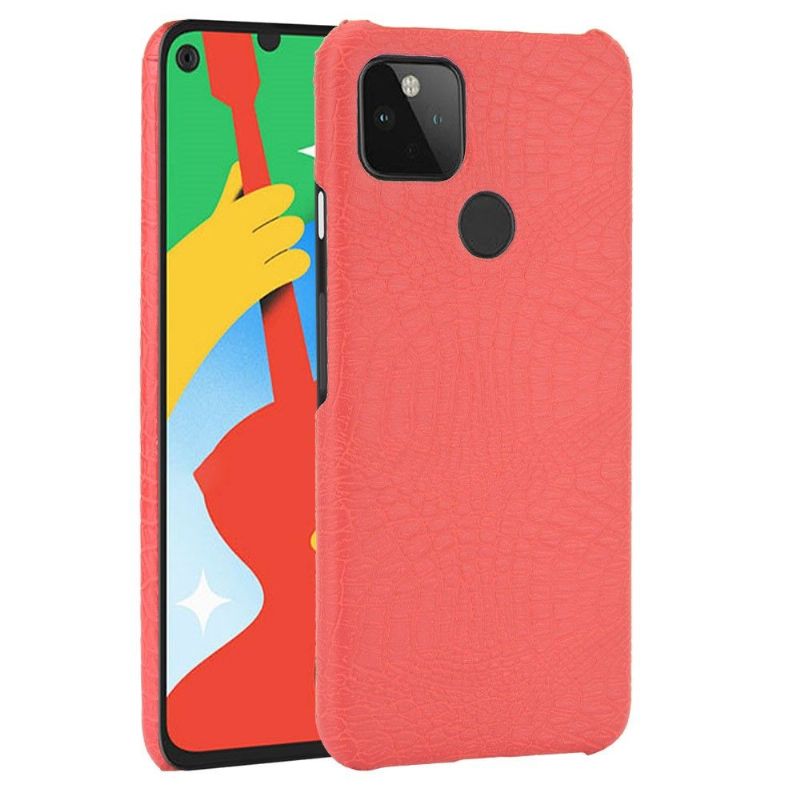 Mobilcover Google Pixel 4a 5G Original Croc Skin Effekt