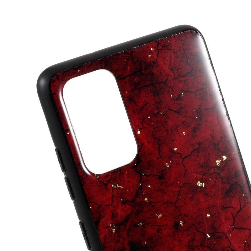 Cover Samsung Galaxy S20 Glam Bladguld Belægning