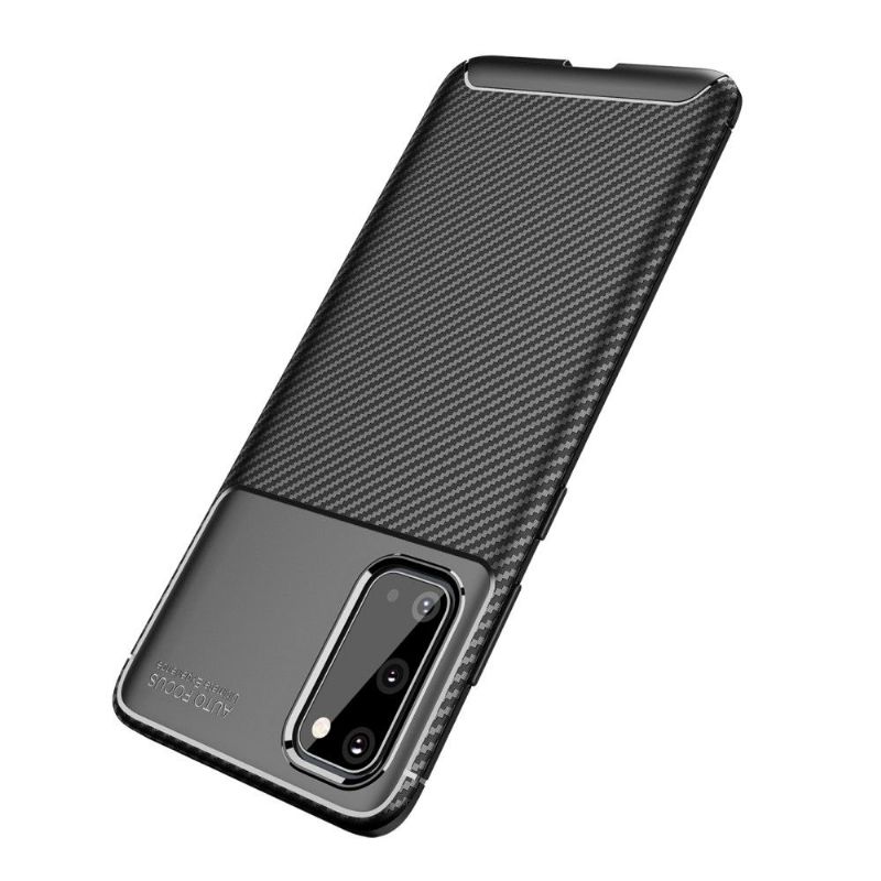 Cover Samsung Galaxy S20 Hemming Gel Carbon Fiber Style