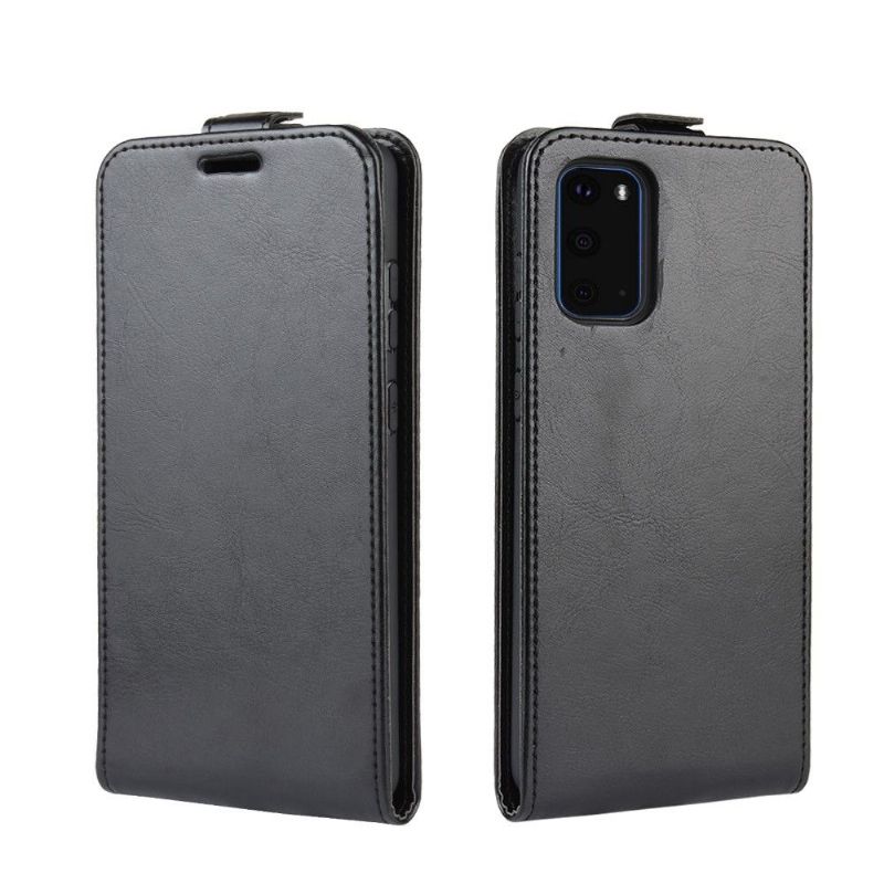 Etui Samsung Galaxy S20 Flip Cover Lodret Kunstlæder Le René