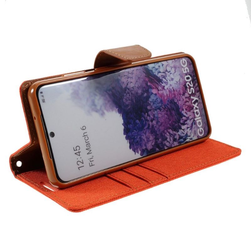 Flip Cover Samsung Galaxy S20 Mercury Canvas